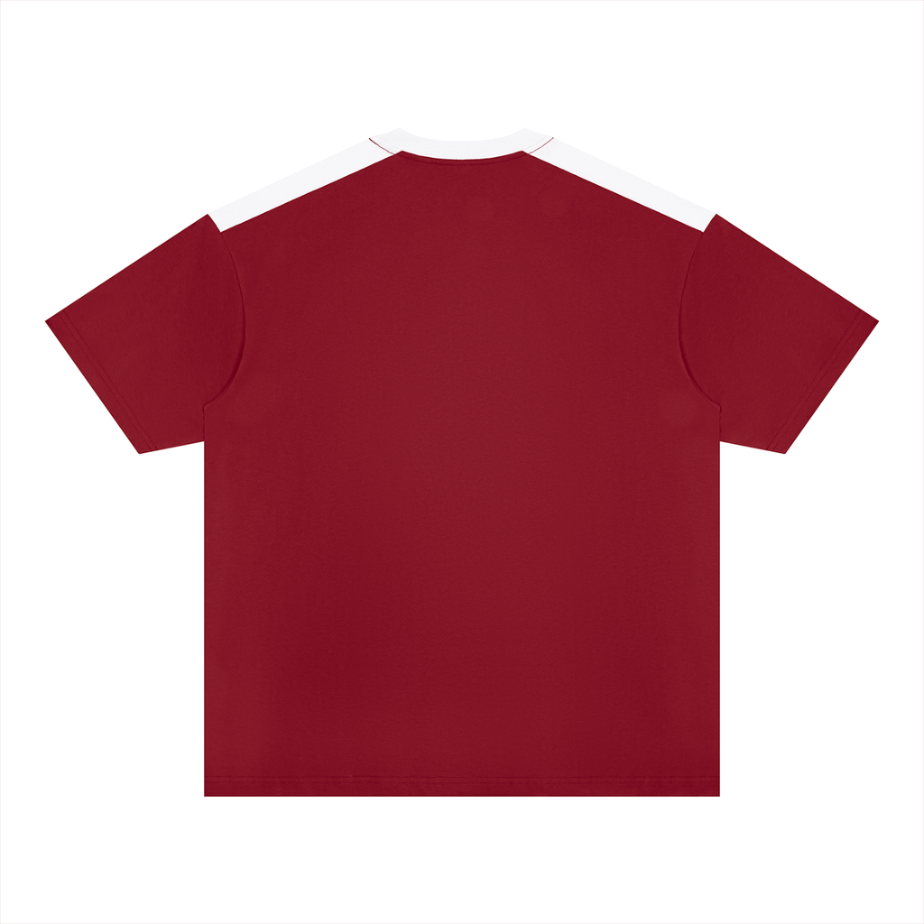 Free Palestine  Unisex Color Block Loose T-Shirt