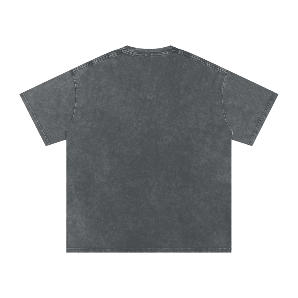 Money For Wars  Snow Washed Oversized Cotton T-Shirt