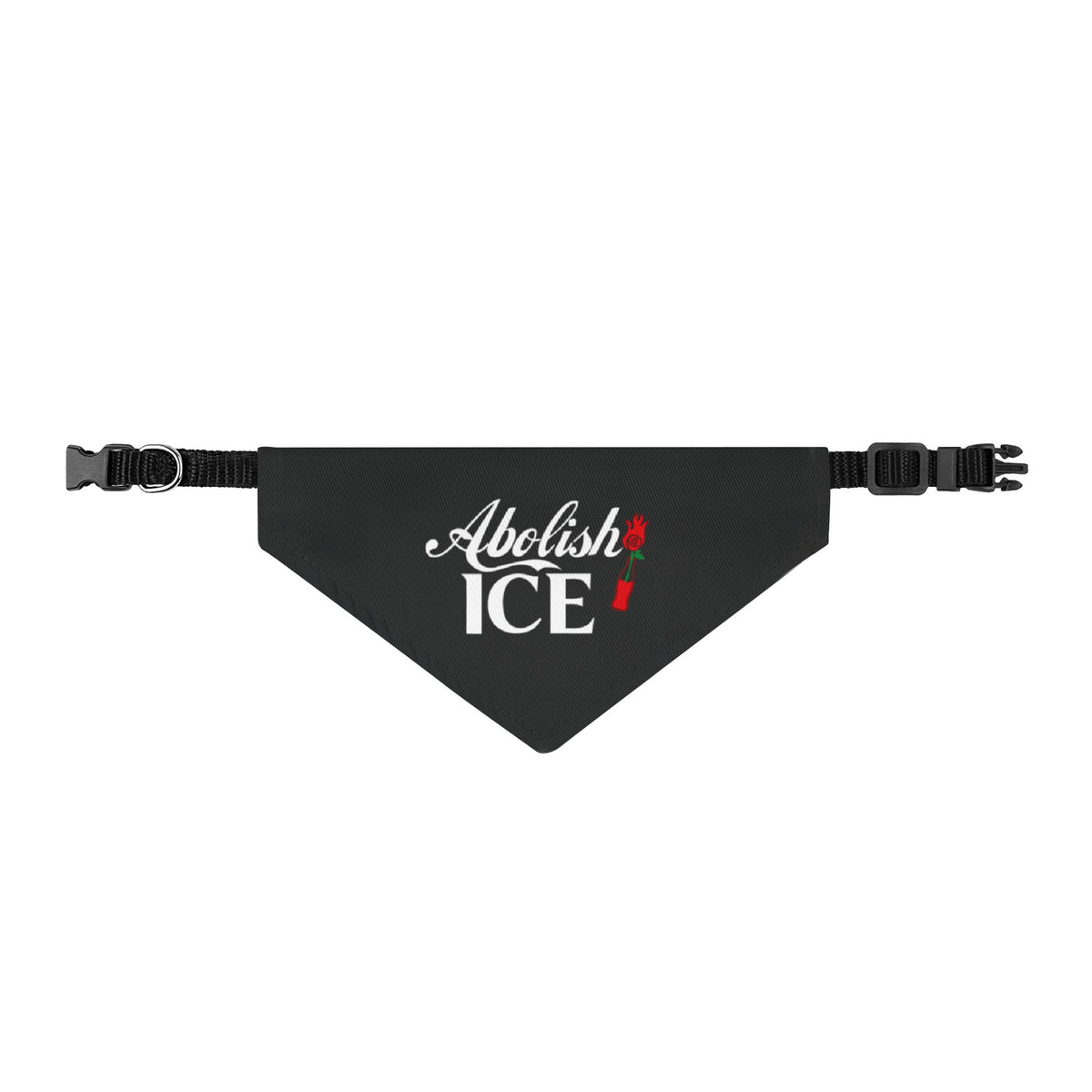 Abolish ICE Clip-On Pet Bandana