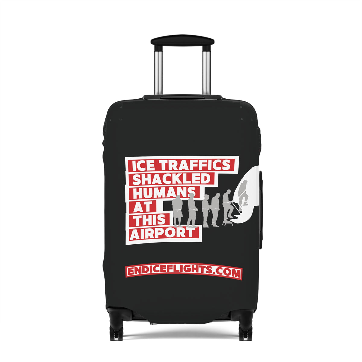 End ICE Flights Luggage Cover