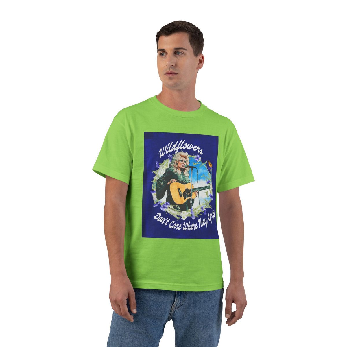 Wildflowers Don't Care Dolly Tee