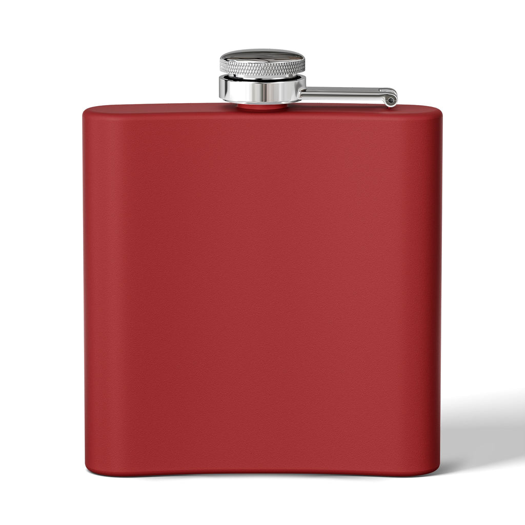 6oz Stainless Steel Flask — 'For When He Dies'