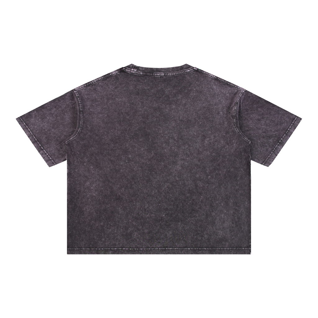 All Power to All the People Mineral Wash Boxy Cotton T-Shirt