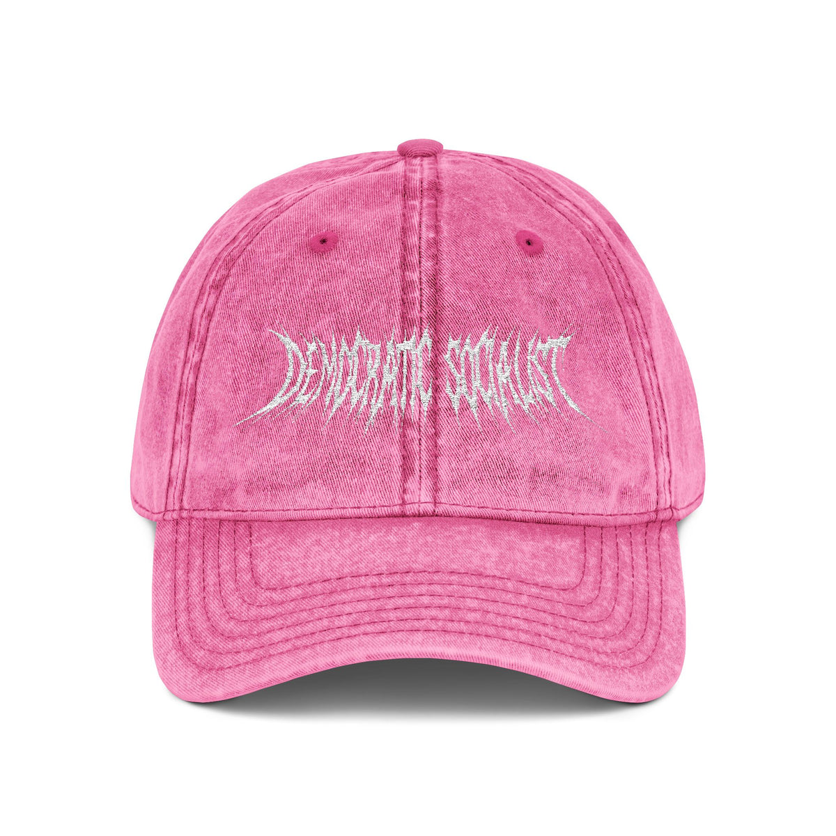 Democratic Socialist Metal - Vintage Embroidered Cap