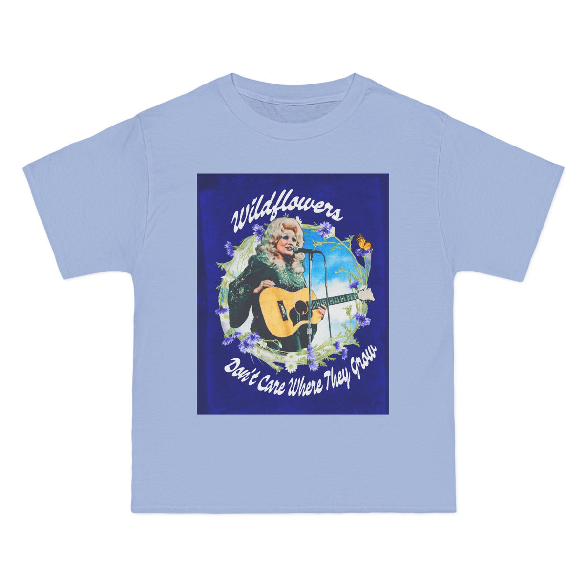 Wildflowers Don't Care Dolly Tee