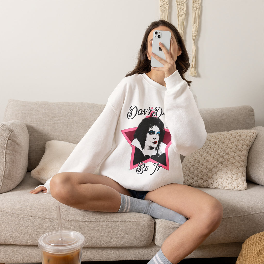 Don't Dream It... Be It Crewneck Sweatshirt — RHPS Star Graphic