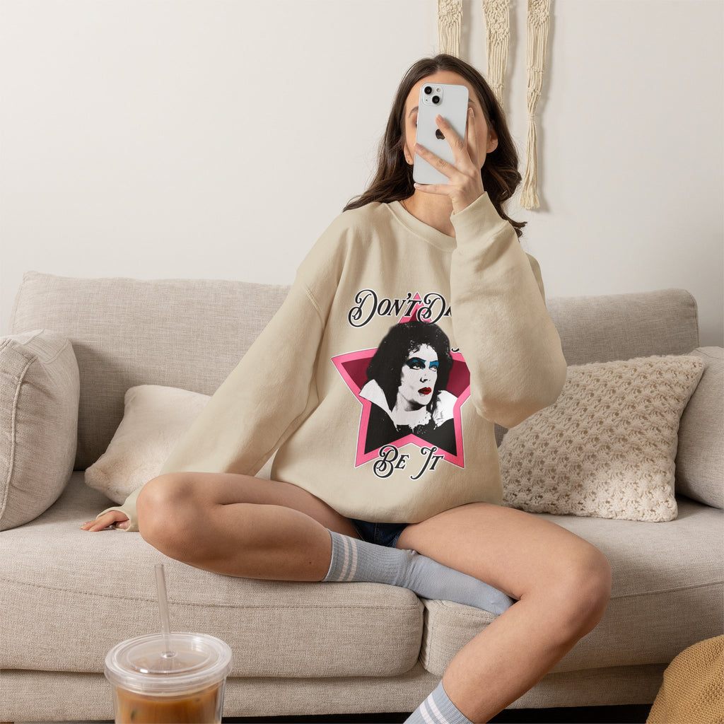 Don't Dream It... Be It Crewneck Sweatshirt — RHPS Star Graphic