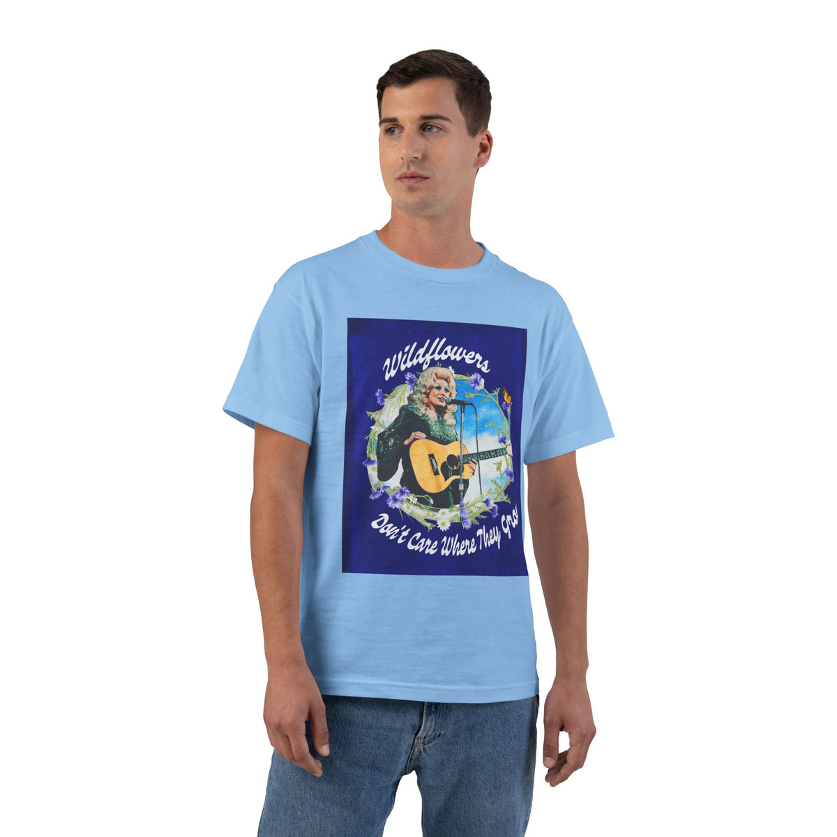 Wildflowers Don't Care Dolly Tee