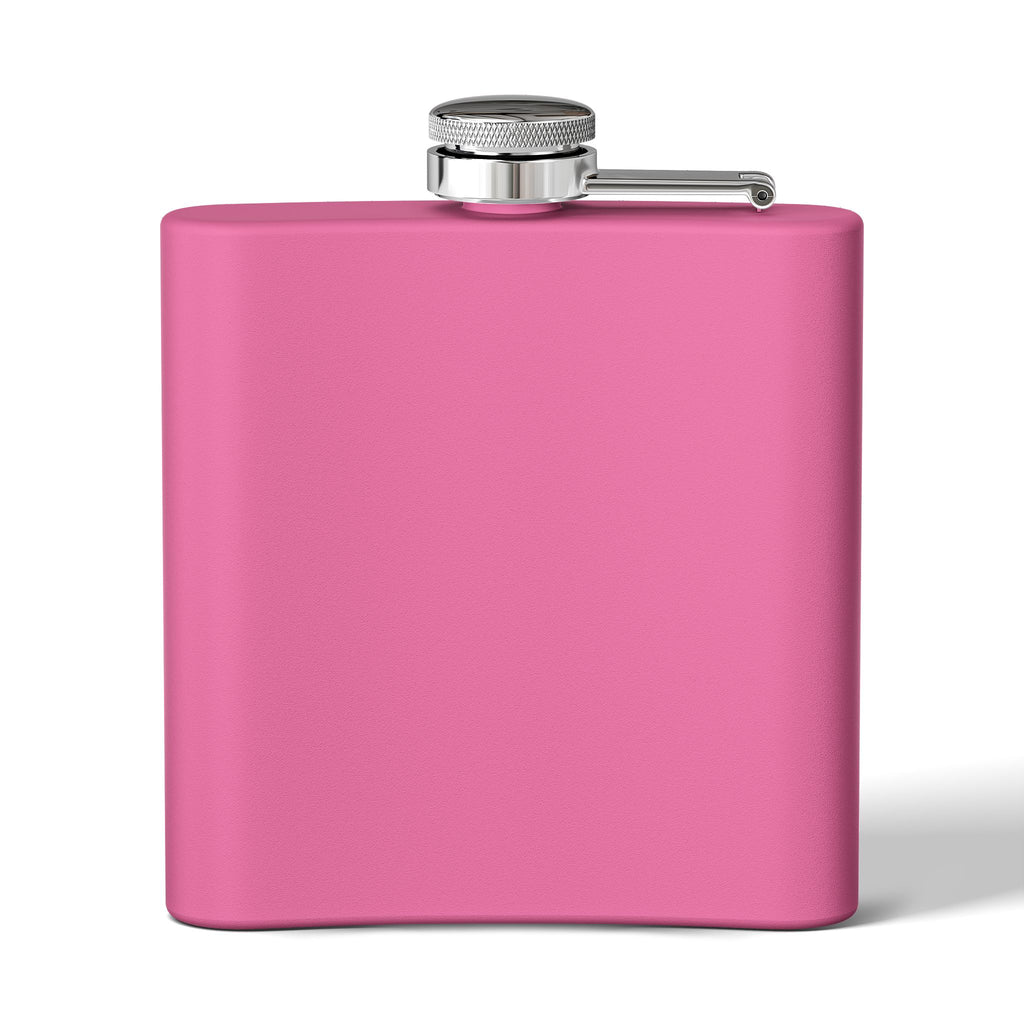 6oz Stainless Steel Flask — 'For When He Dies'