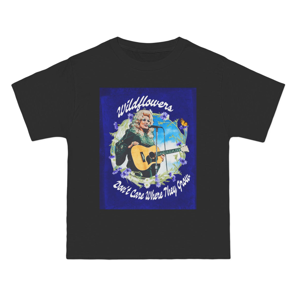 Wildflowers Don't Care Dolly Tee