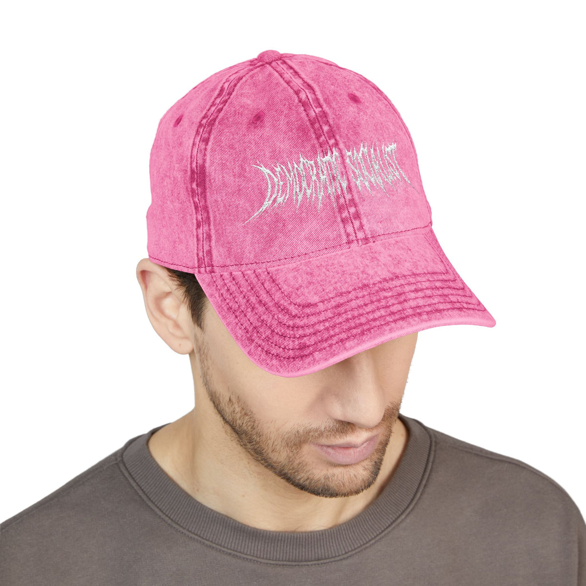 Democratic Socialist Metal - Vintage Embroidered Cap