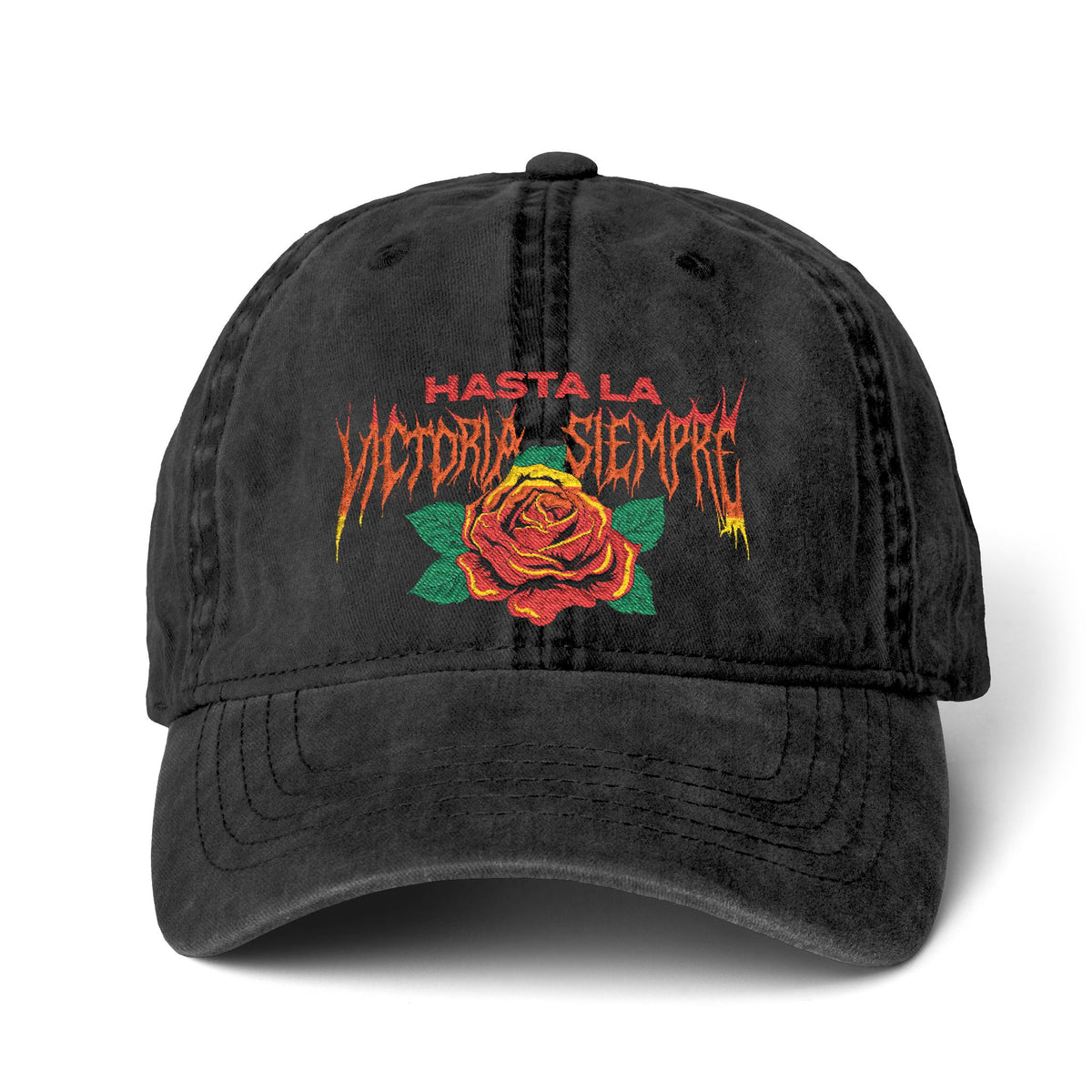 Hasta La Victoria Siempre Women's Pigment-Dyed Cap with Fashion Undervisor (Embroidery)