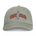 Save Gaza Embroidered Cap — Washed Coastal Baseball Hat