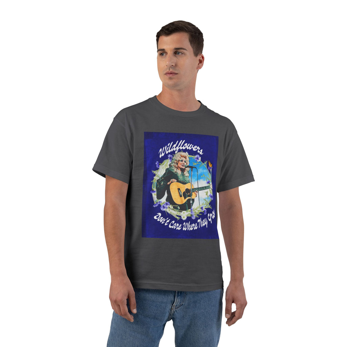 Wildflowers Don't Care Dolly Tee