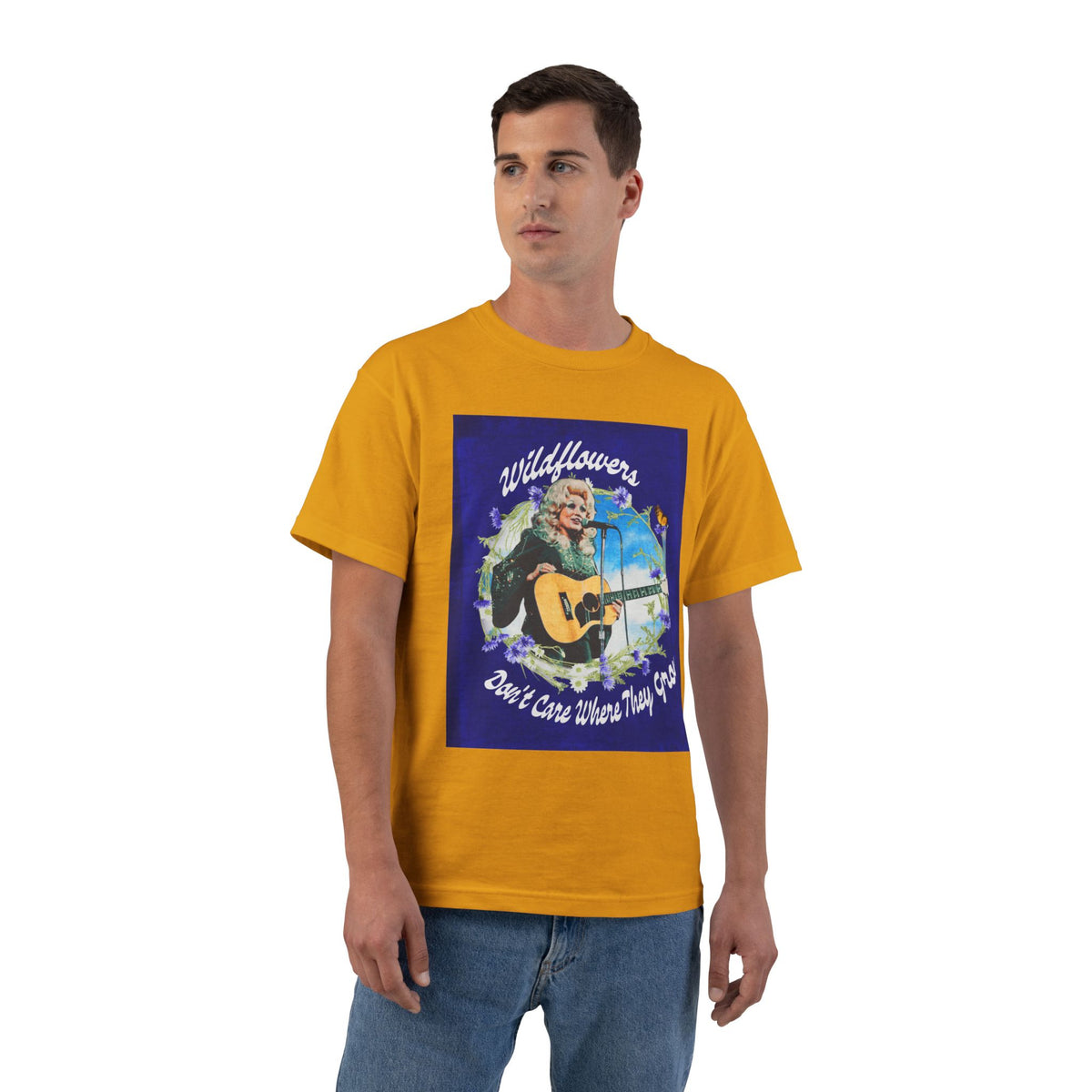 Wildflowers Don't Care Dolly Tee