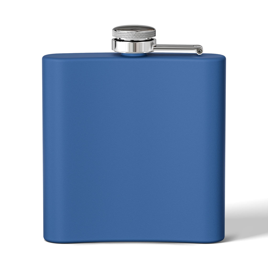6oz Stainless Steel Flask — 'For When He Dies'