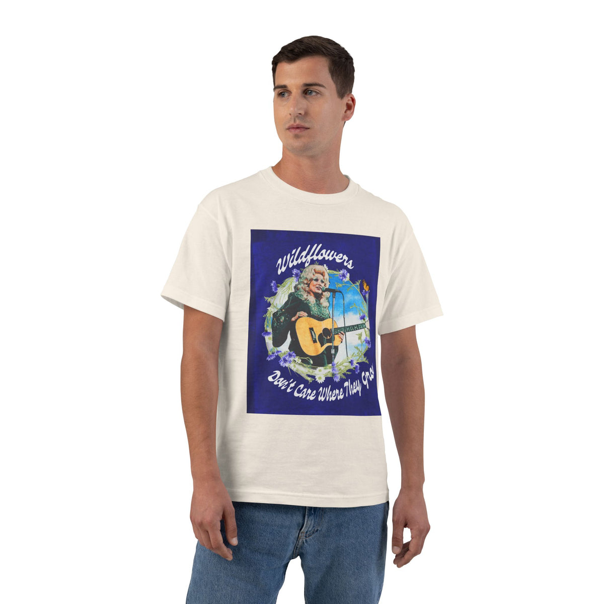 Wildflowers Don't Care Dolly Tee