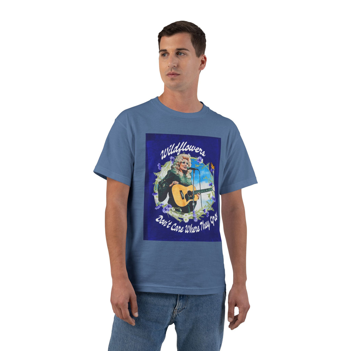 Wildflowers Don't Care Dolly Tee