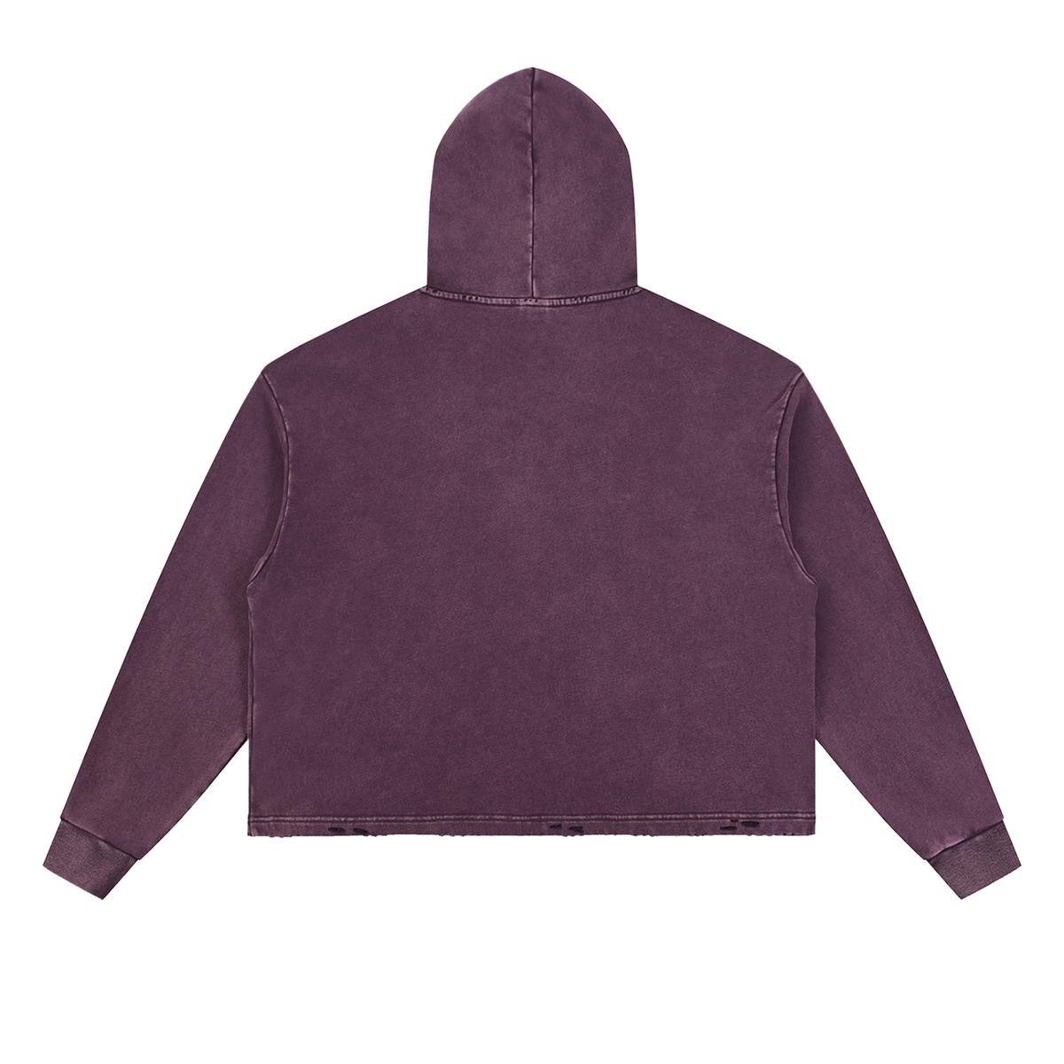 No ICE No KKK No Fascist USA Snow Wash Fleece Oversize Hoodie