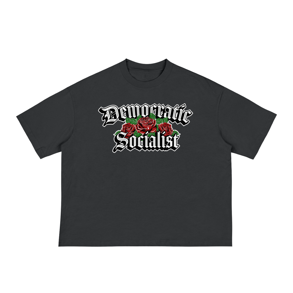 Democratic Socialist Classic Loose Boxy Tee
