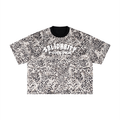 Solidarity Forever Unisex Leopard Print Boxy T-Shirt