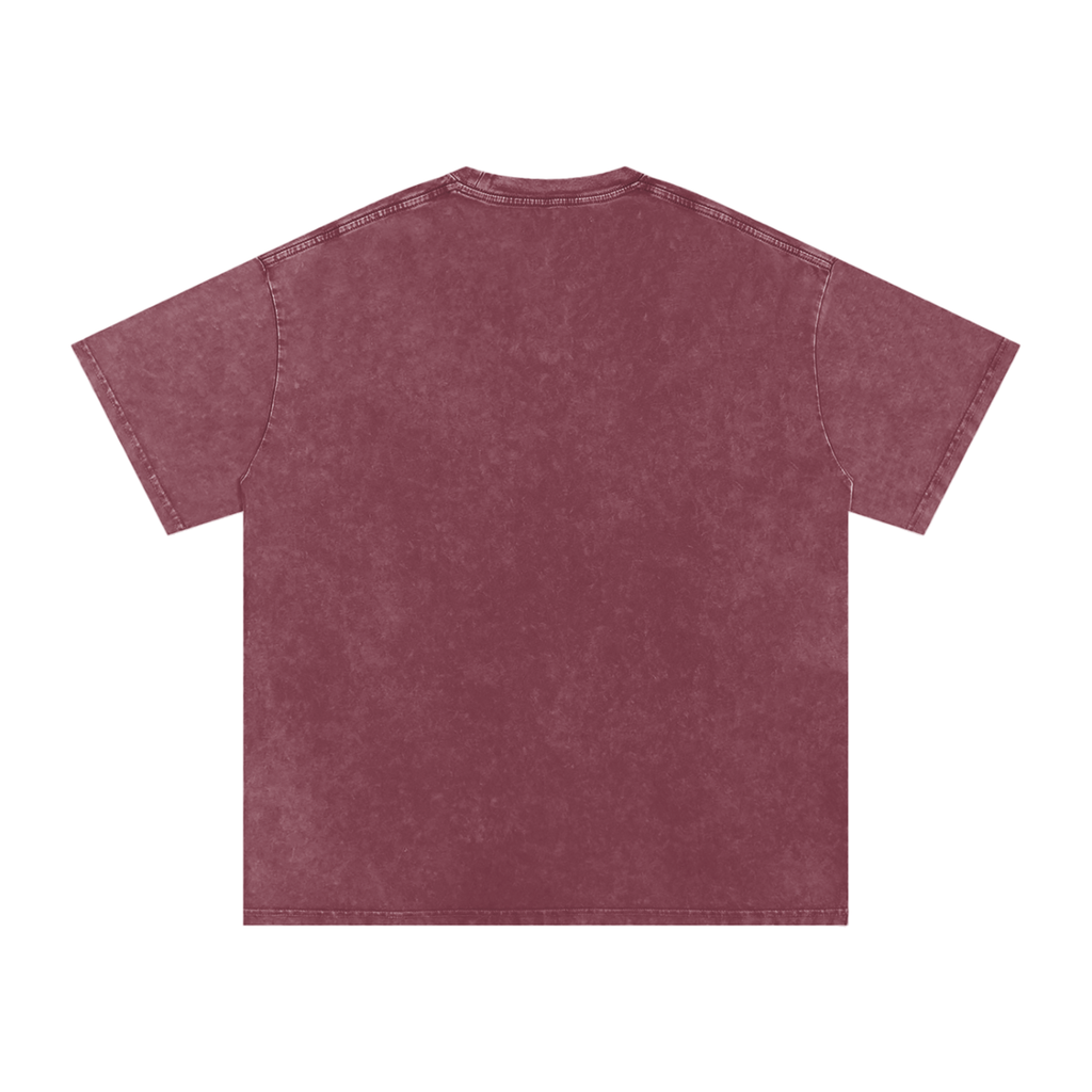 Money For Wars  Snow Washed Oversized Cotton T-Shirt