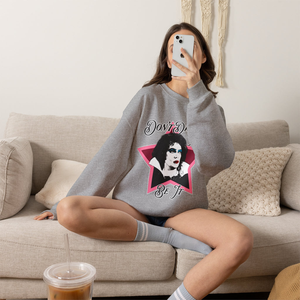 Don't Dream It... Be It Crewneck Sweatshirt — RHPS Star Graphic