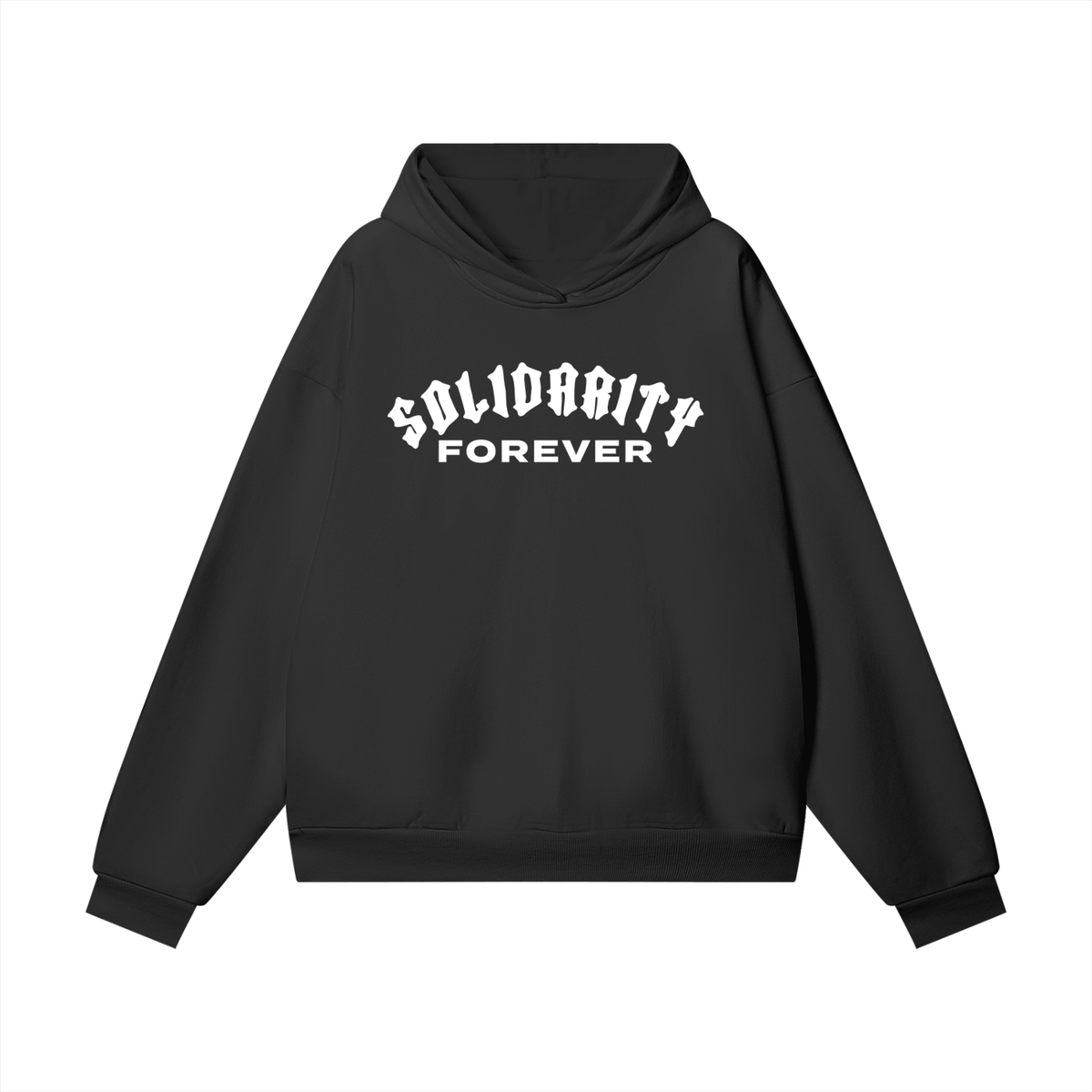 Solidarity Forever Heavyweight Hidden Pocket Fleece Hoodie