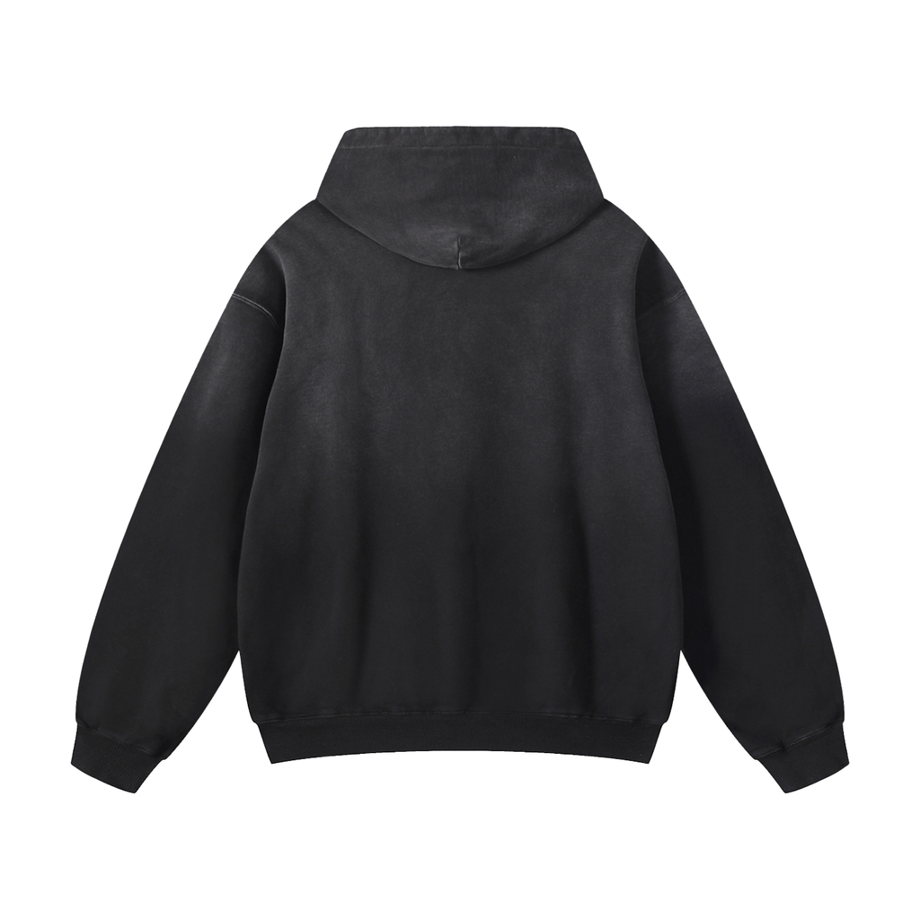 Protect Trans Folks Heavyweight Sunfade Oversized Hoodie