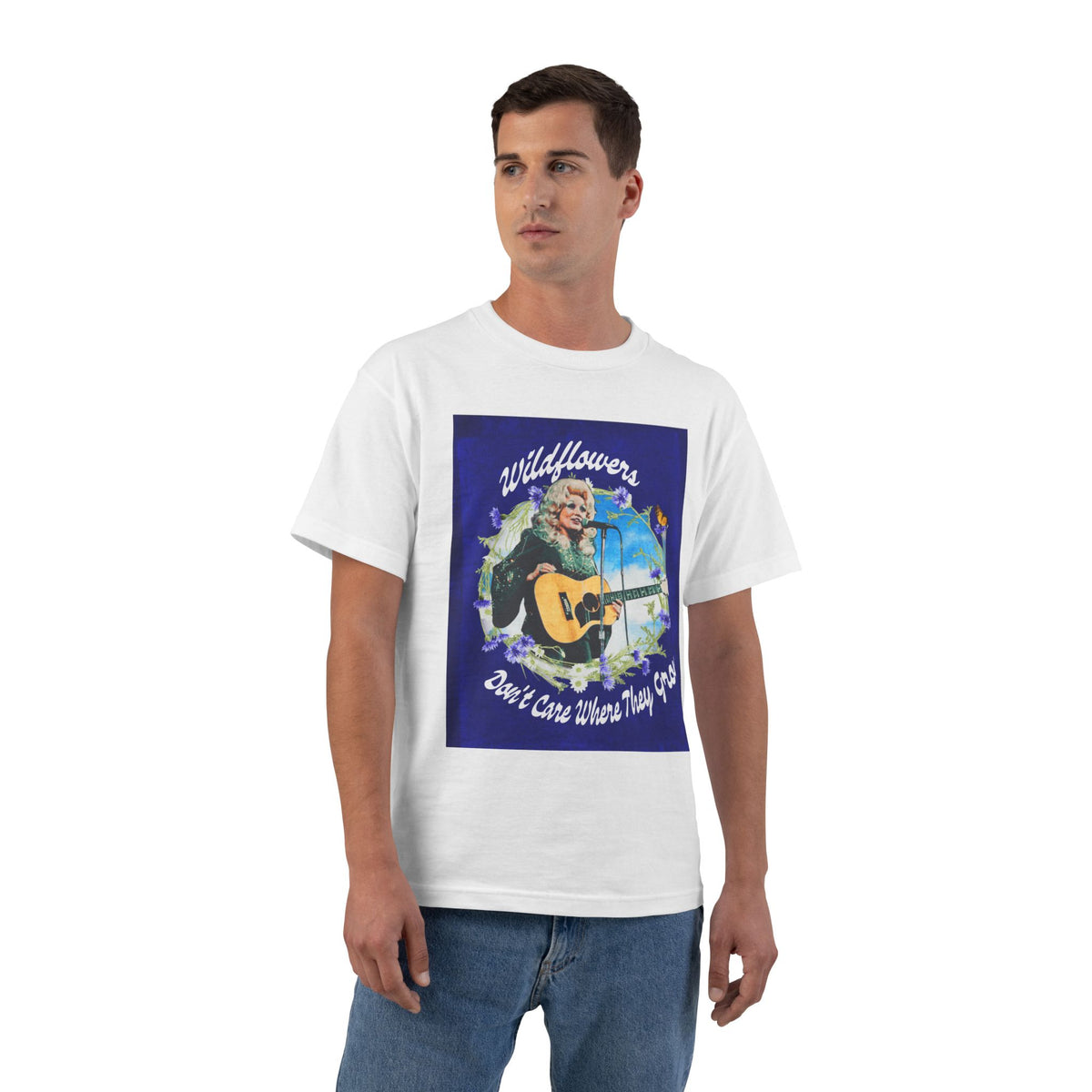 Wildflowers Don't Care Dolly Tee