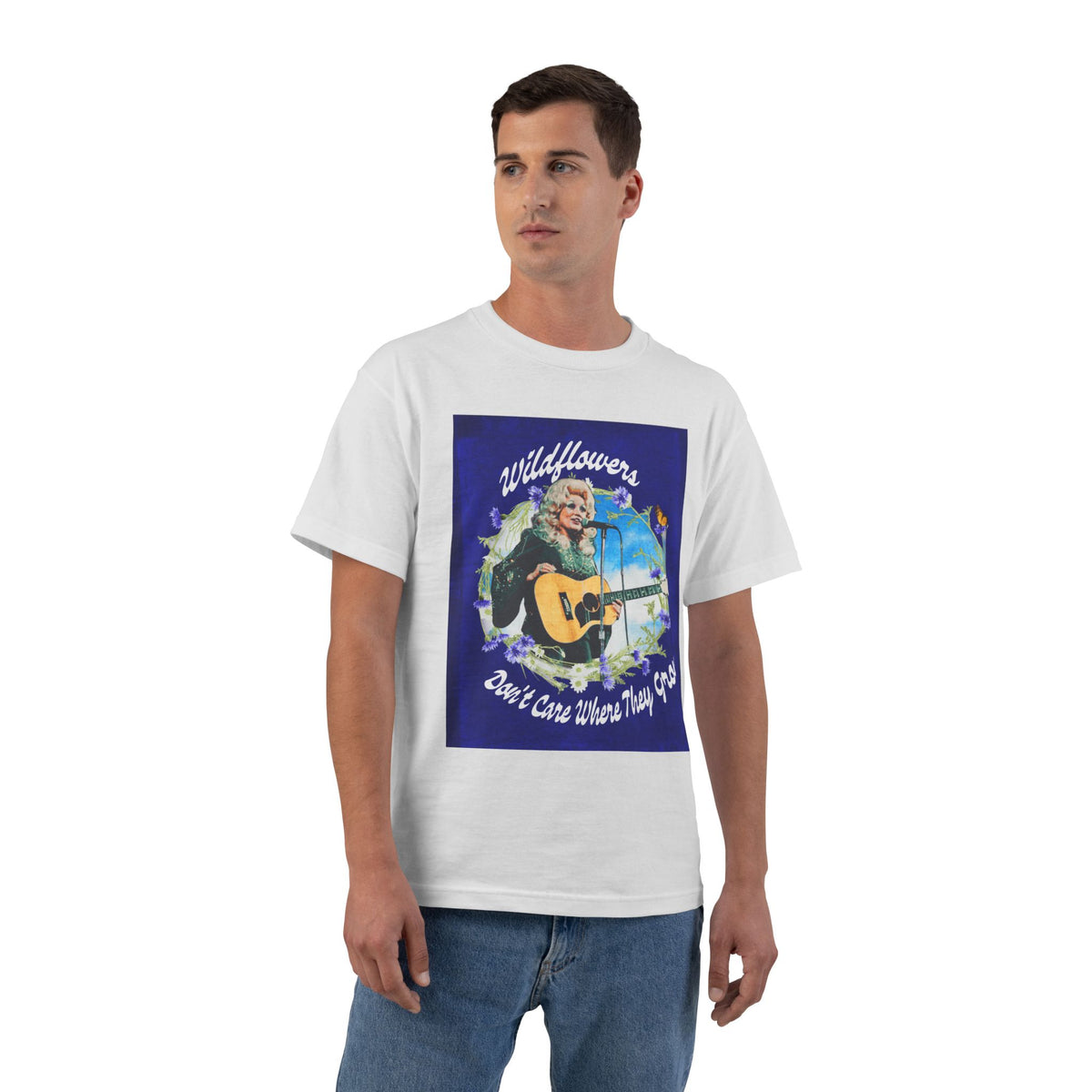 Wildflowers Don't Care Dolly Tee