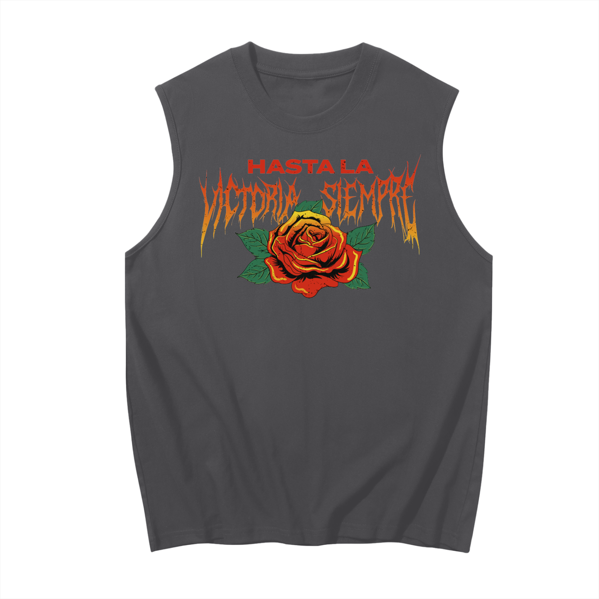 Hasta La Victoria Siempre Sleeveless Cotton Tank Top