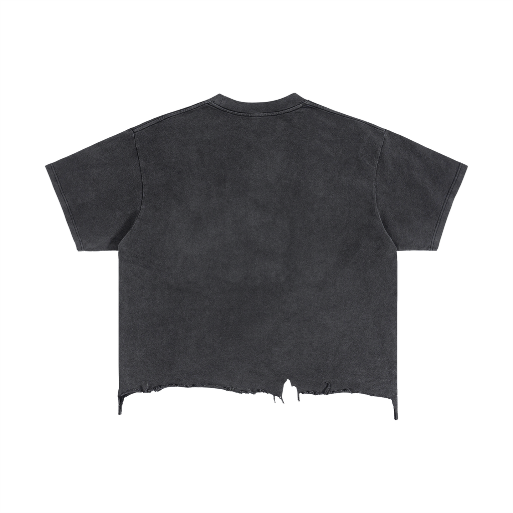 All Power to All the People Mineral Wash Boxy Cotton T-Shirt