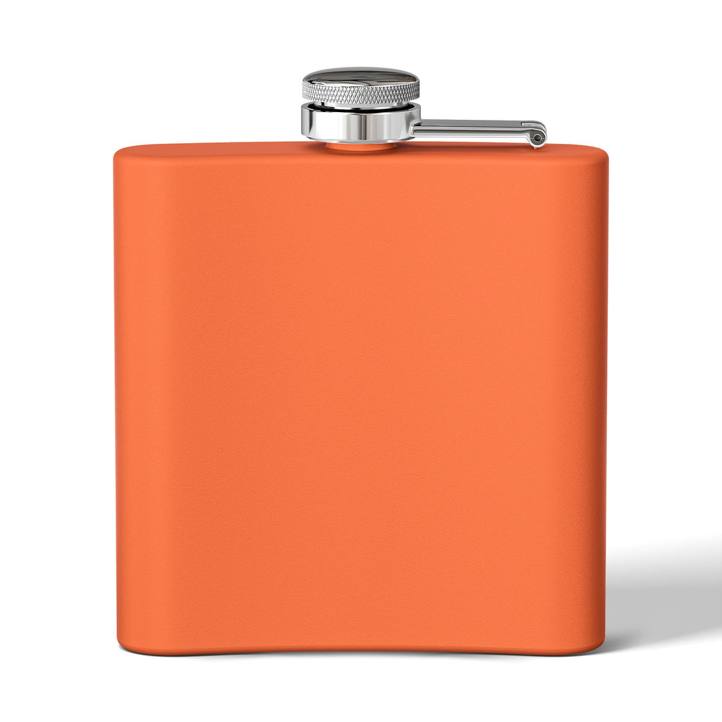 6oz Stainless Steel Flask — 'For When He Dies'