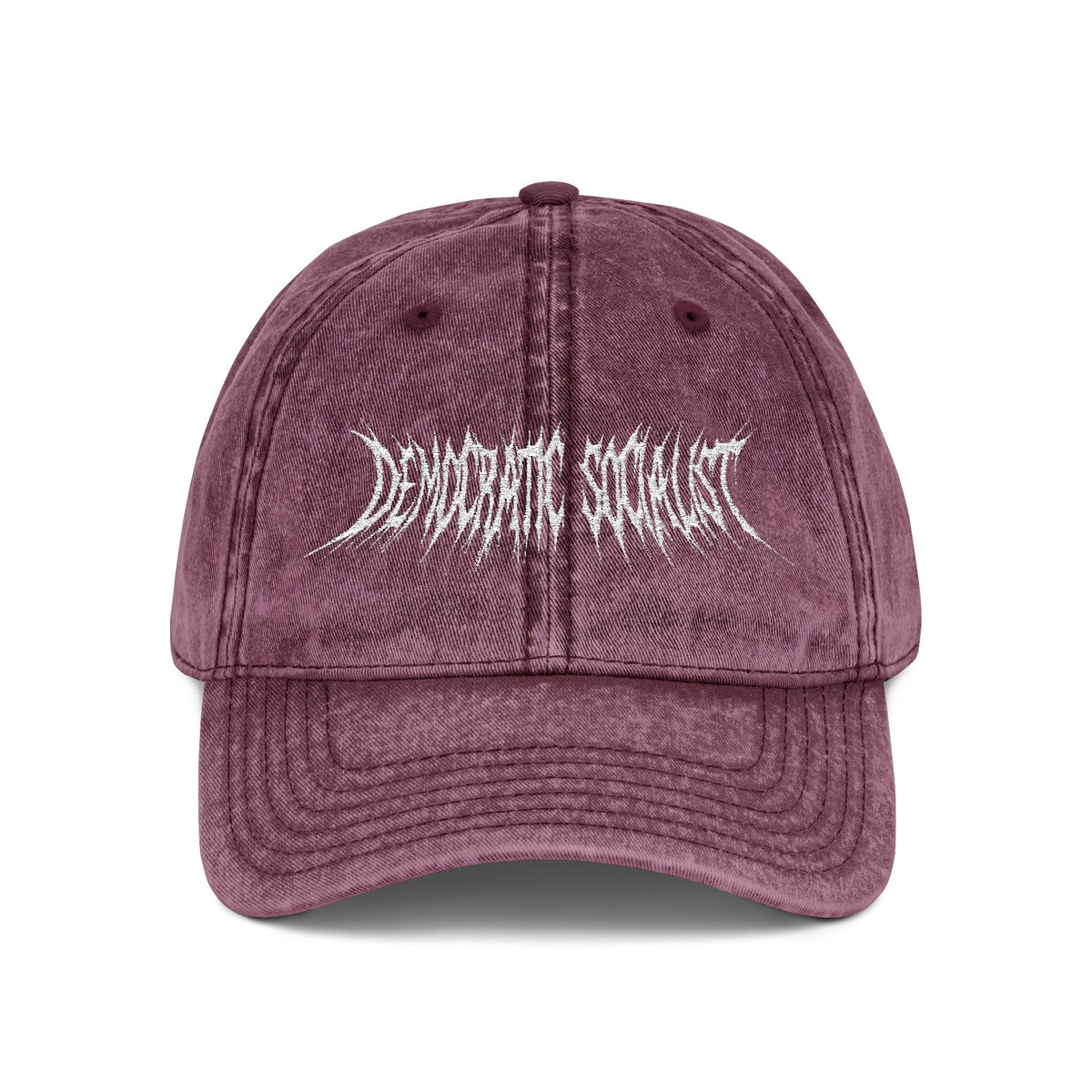 Democratic Socialist Metal - Vintage Embroidered Cap