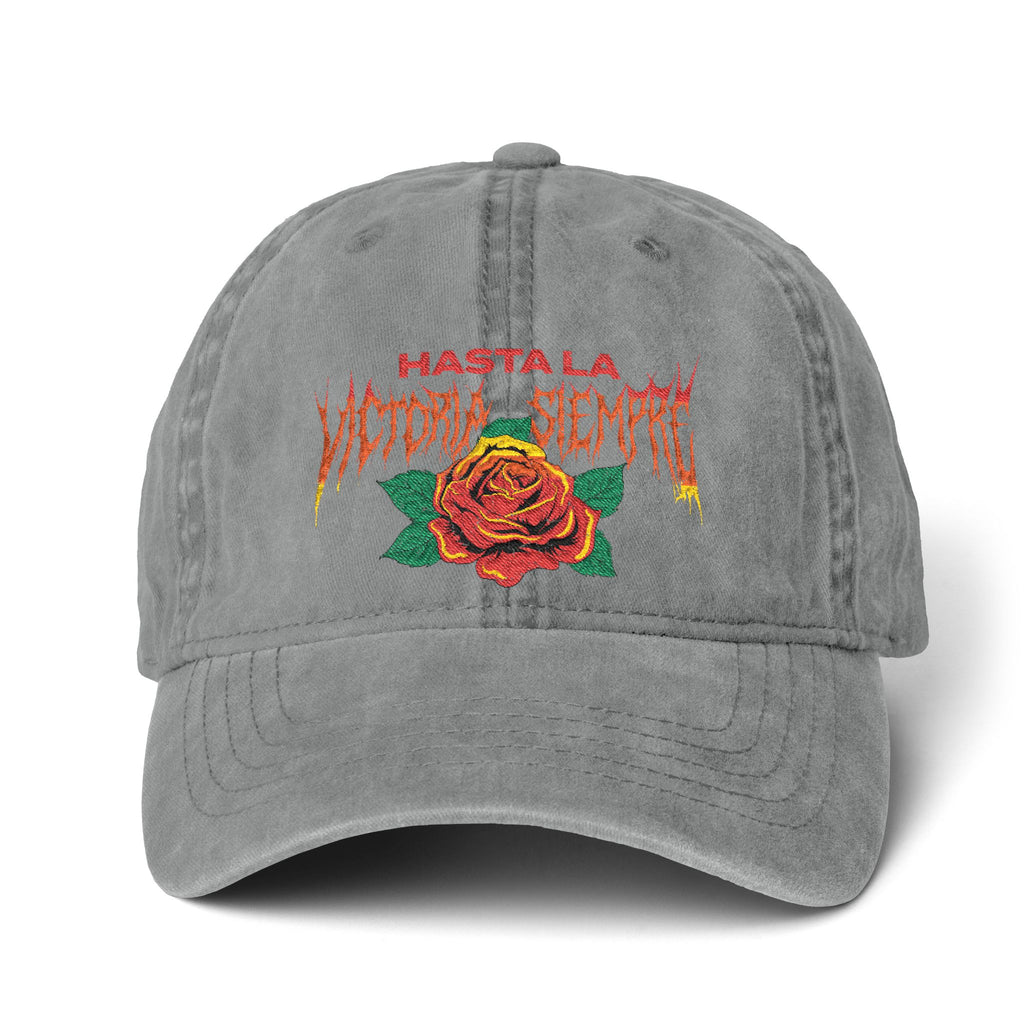 Hasta La Victoria Siempre Women's Pigment-Dyed Cap with Fashion Undervisor (Embroidery)