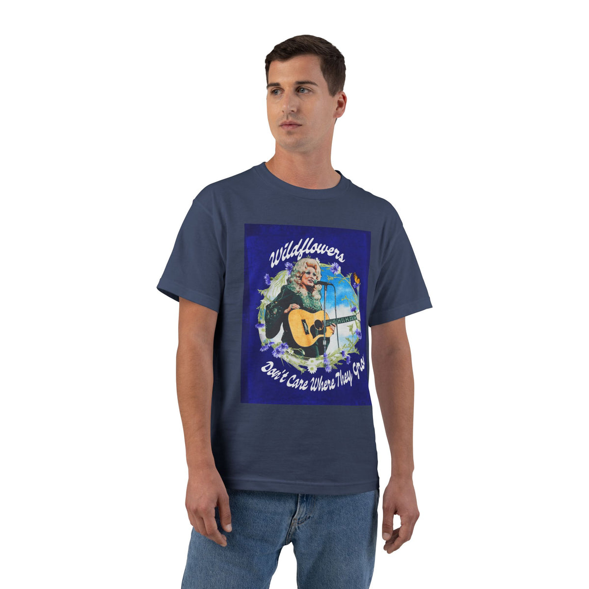 Wildflowers Don't Care Dolly Tee