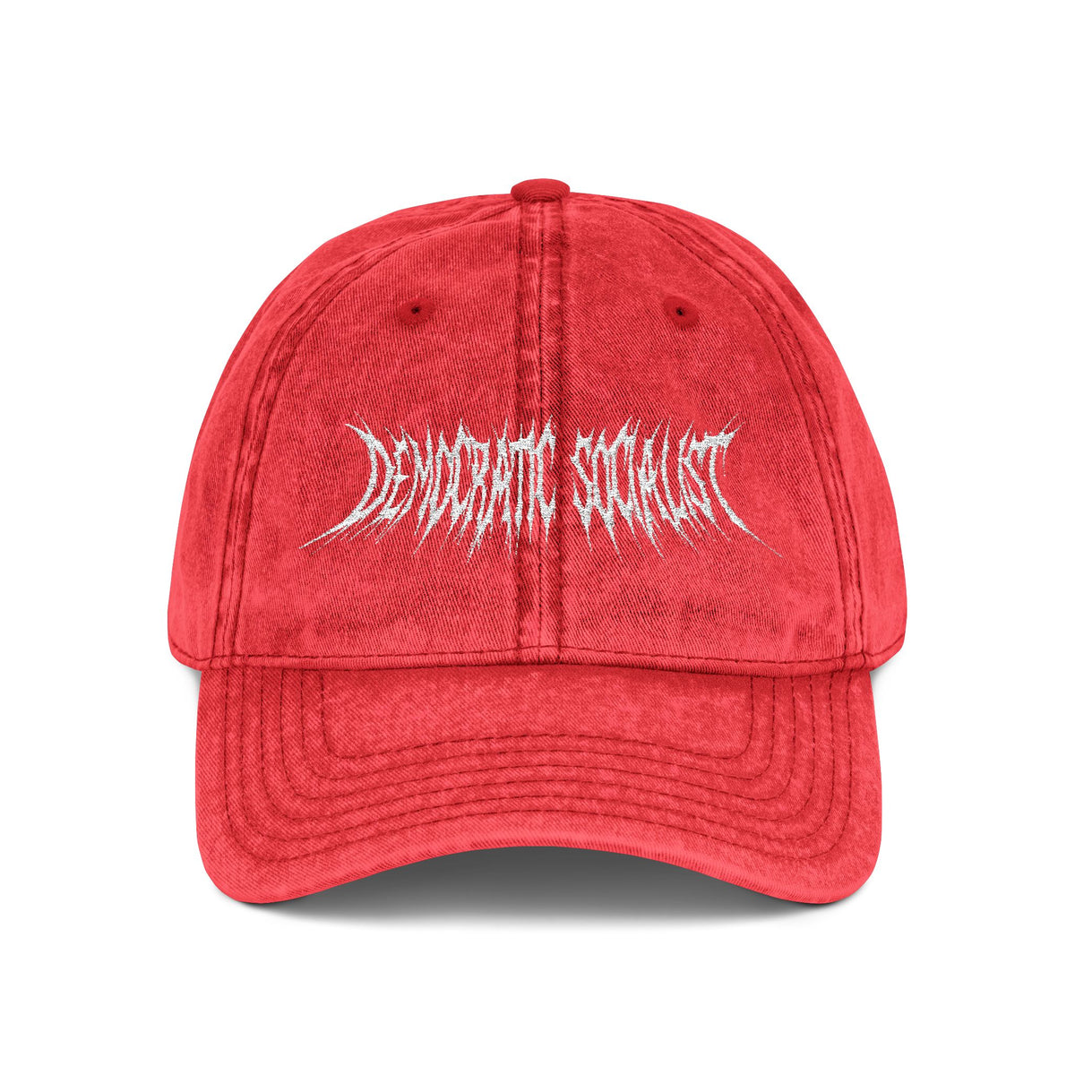 Democratic Socialist Metal - Vintage Embroidered Cap