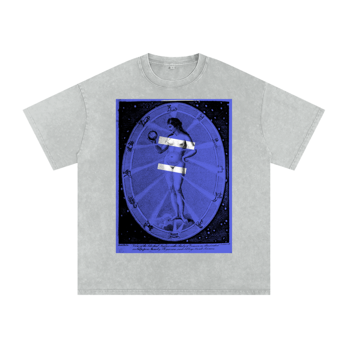 I'm a Virgo  Snow Washed Oversized Cotton T-Shirt