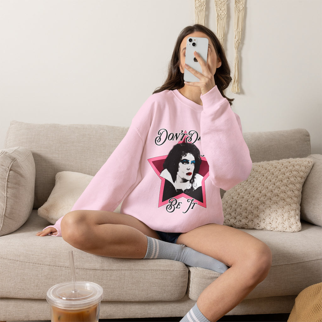 Don't Dream It... Be It Crewneck Sweatshirt — RHPS Star Graphic