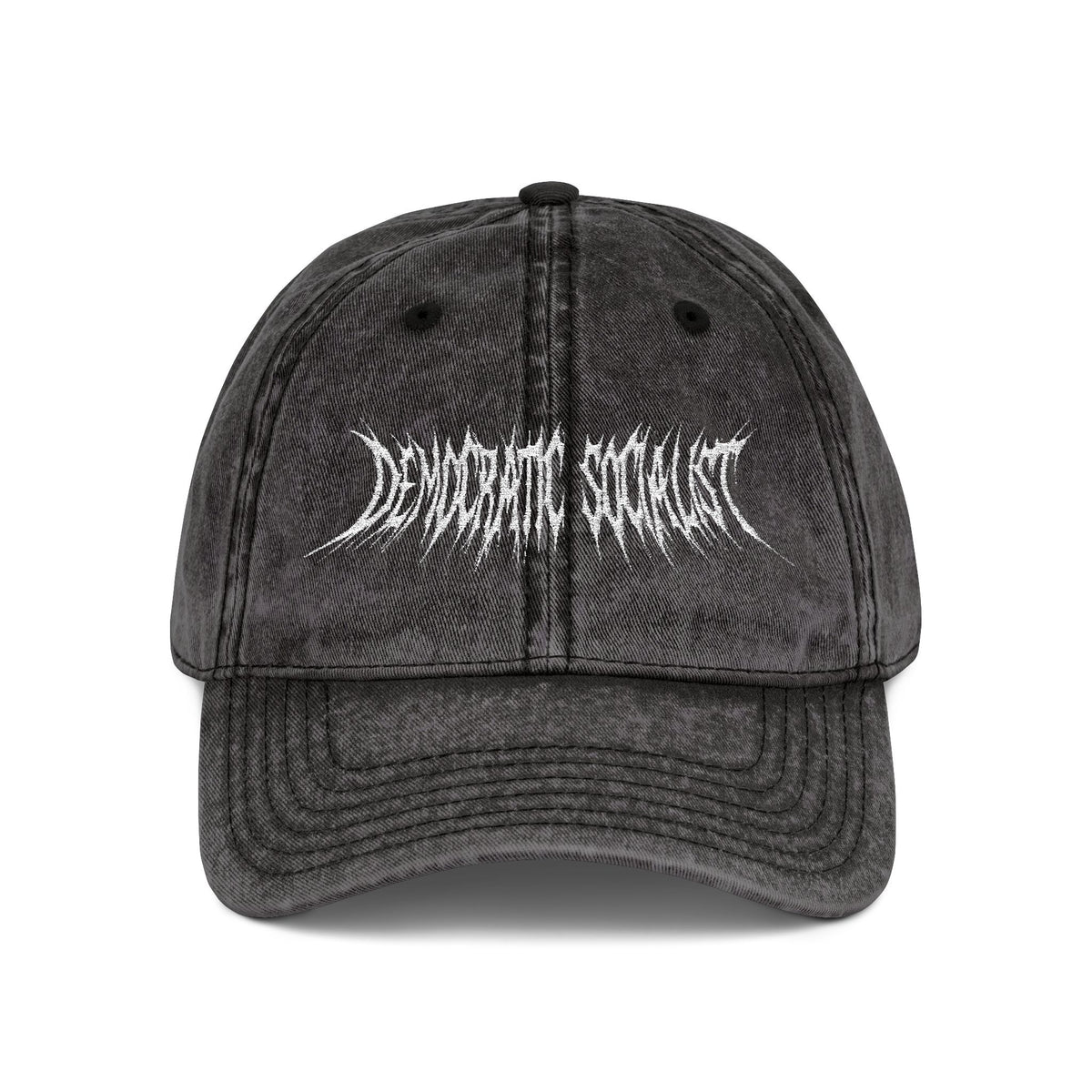Democratic Socialist Metal - Vintage Embroidered Cap