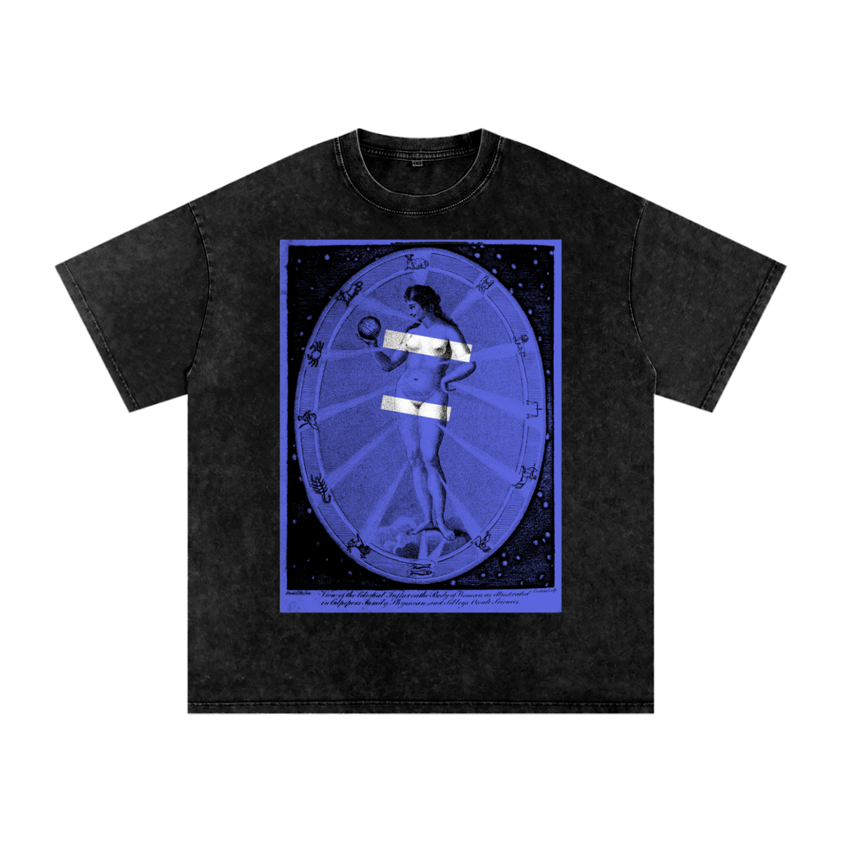 I'm a Virgo  Snow Washed Oversized Cotton T-Shirt