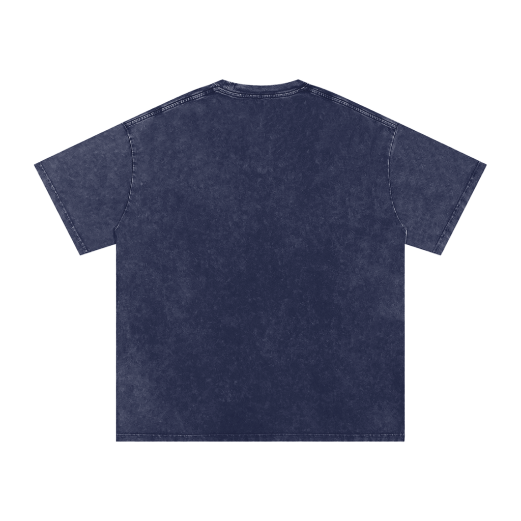 Money For Wars  Snow Washed Oversized Cotton T-Shirt