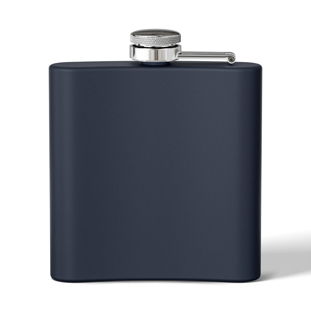 6oz Stainless Steel Flask — 'For When He Dies'