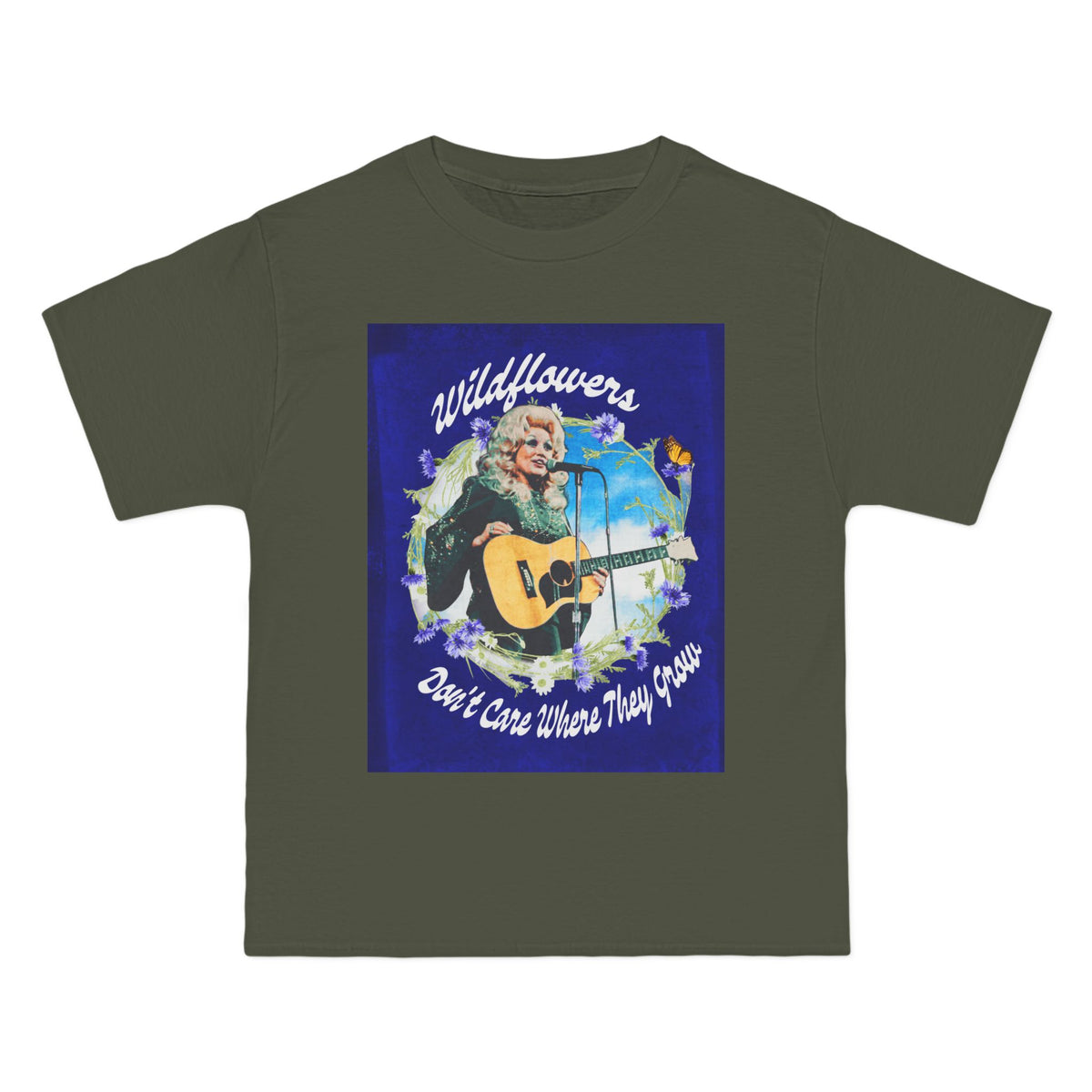 Wildflowers Don't Care Dolly Tee