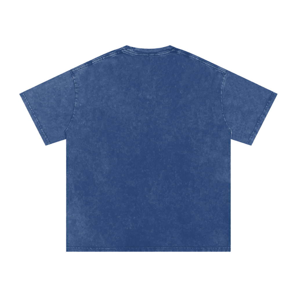 Money For Wars  Snow Washed Oversized Cotton T-Shirt