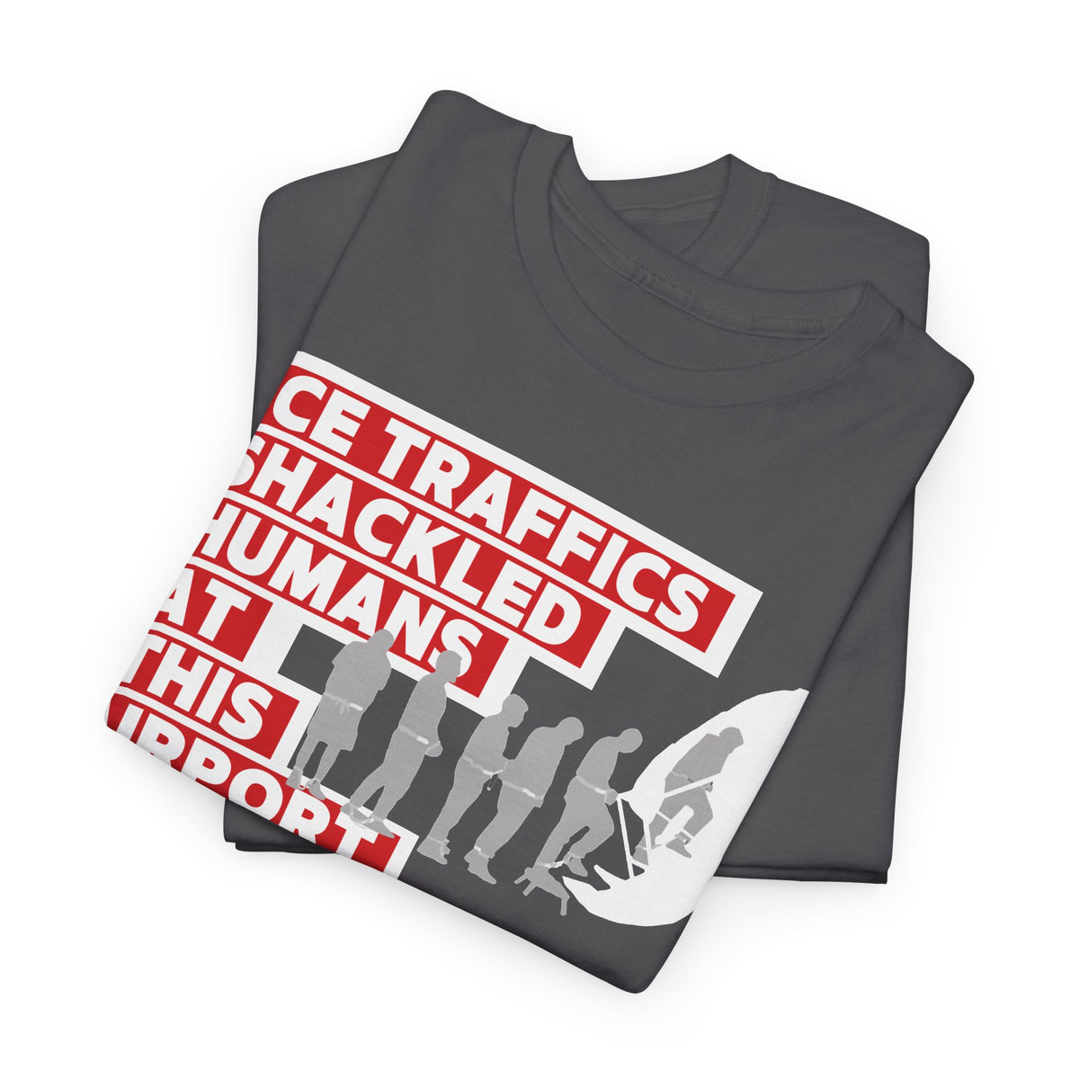 Ice Traffics Shackled Humans at This Airport Tee