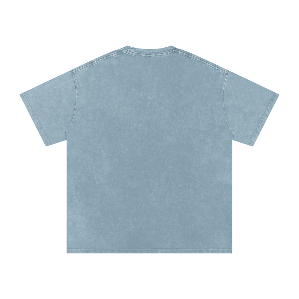 Money For Wars  Snow Washed Oversized Cotton T-Shirt