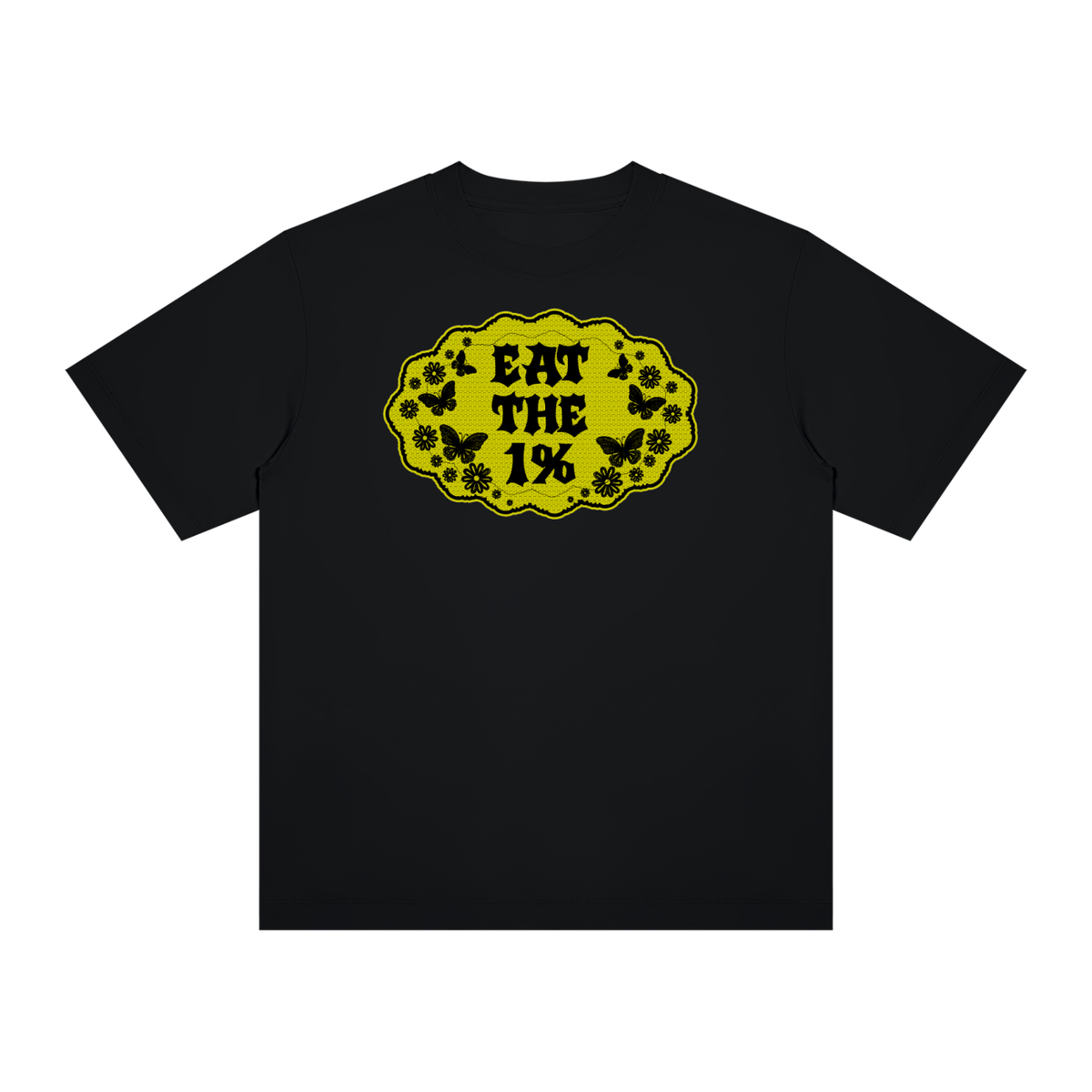 Eat the 1 Percent Vintage Washed Oversized Cotton T-Shirt
