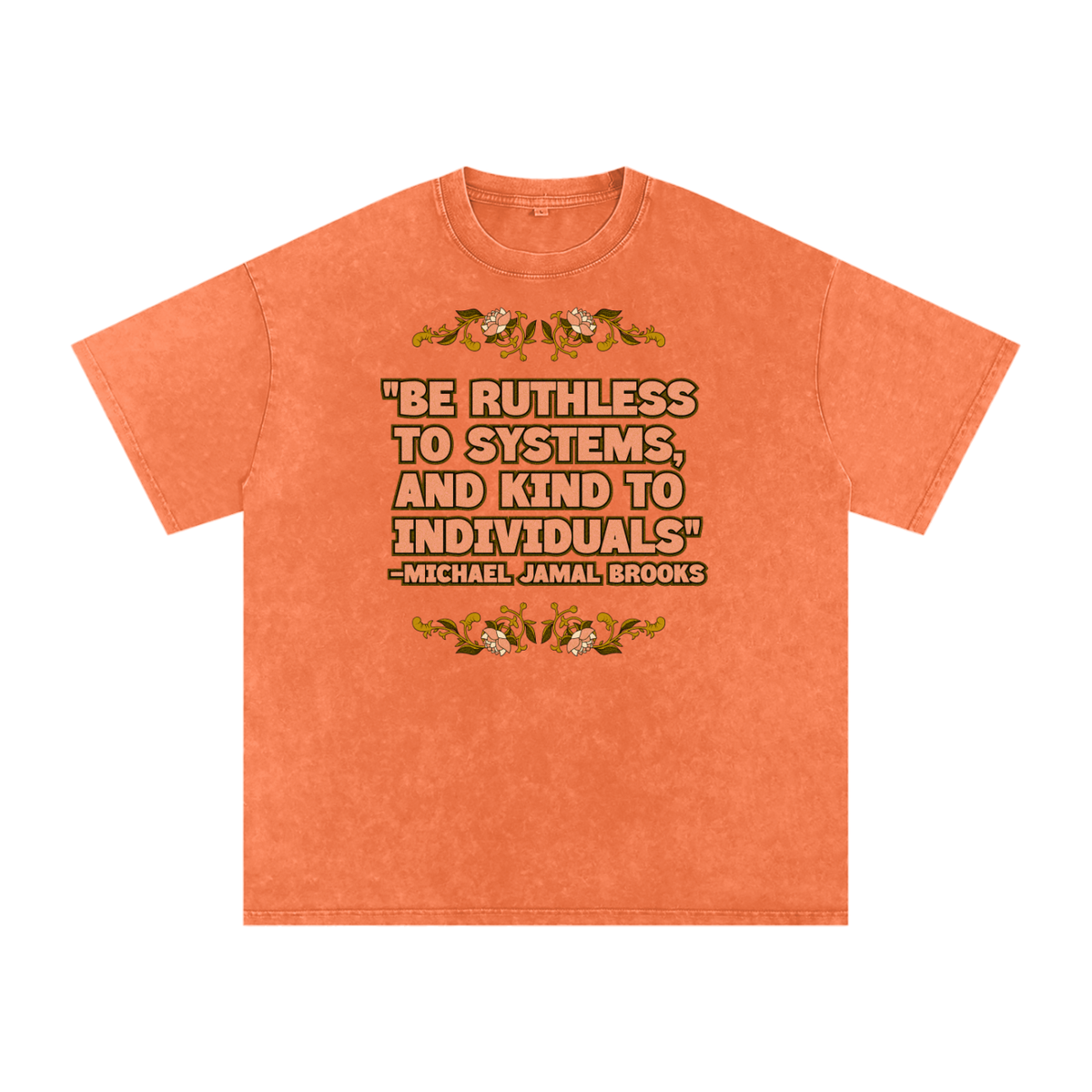Ruthless to Systems Unisex Regular Fit Crewneck T-Shirt